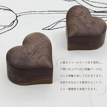 ＫＶ白檀木彫石入りユビワ/指輪/リング＋木箱 kinohako-brand8.webp